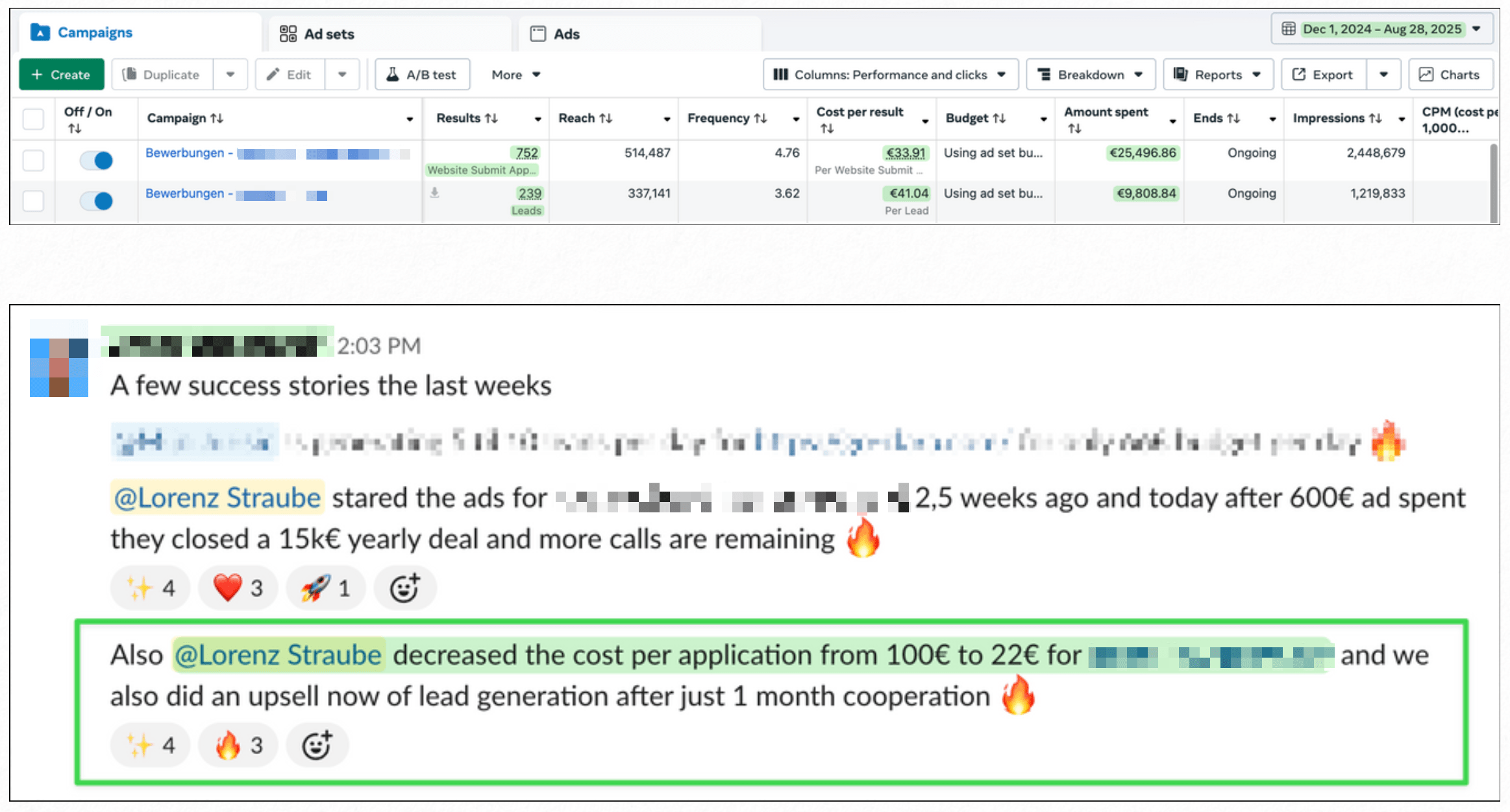 950+ Applicants in 9 Months